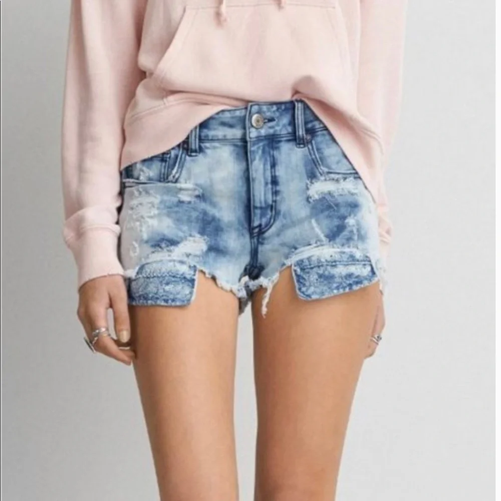 AEO X4 360 super stretch hi-rise Shortie - Picture 9 of 10